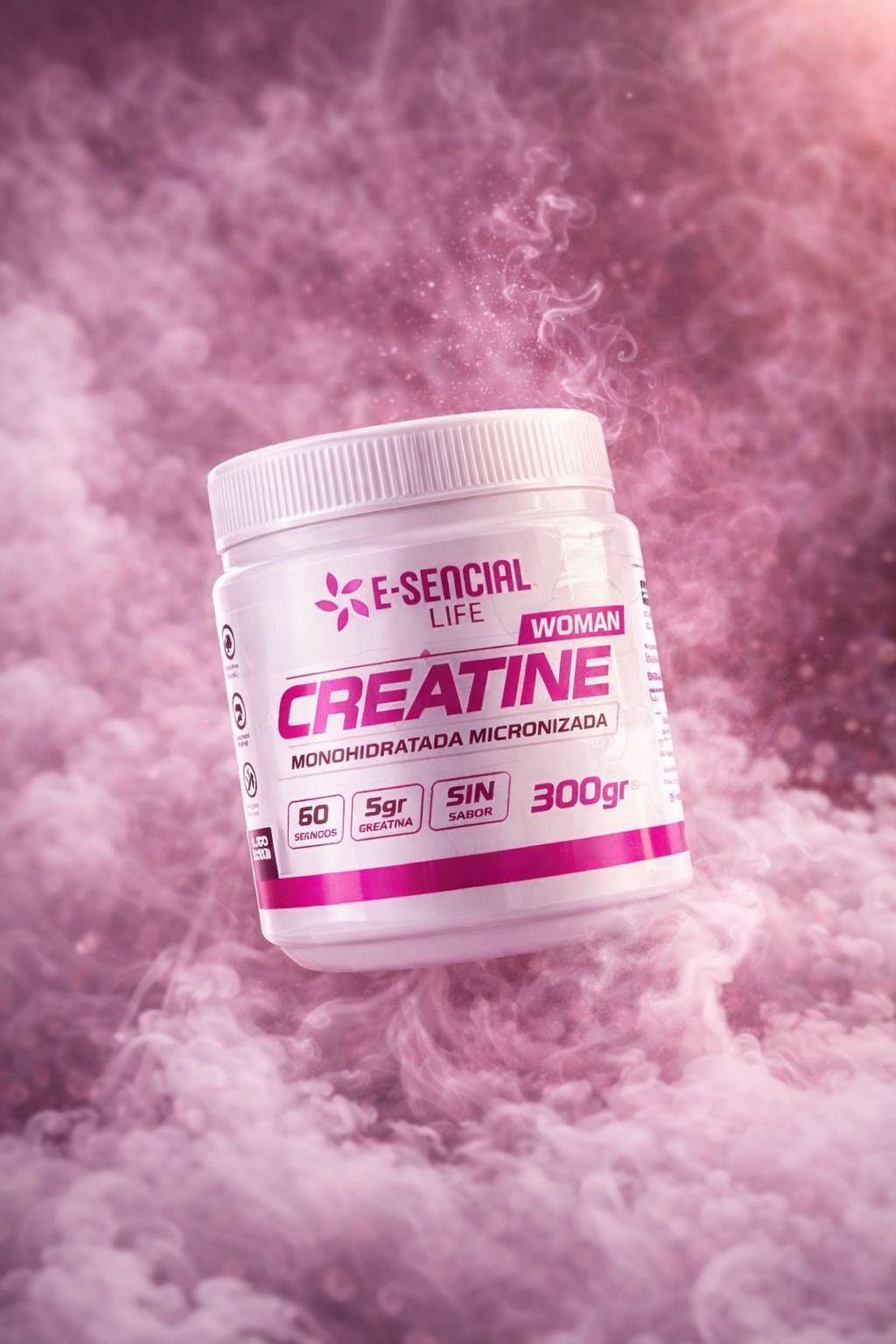 Creatina Woman 300 g – 60 Servicios