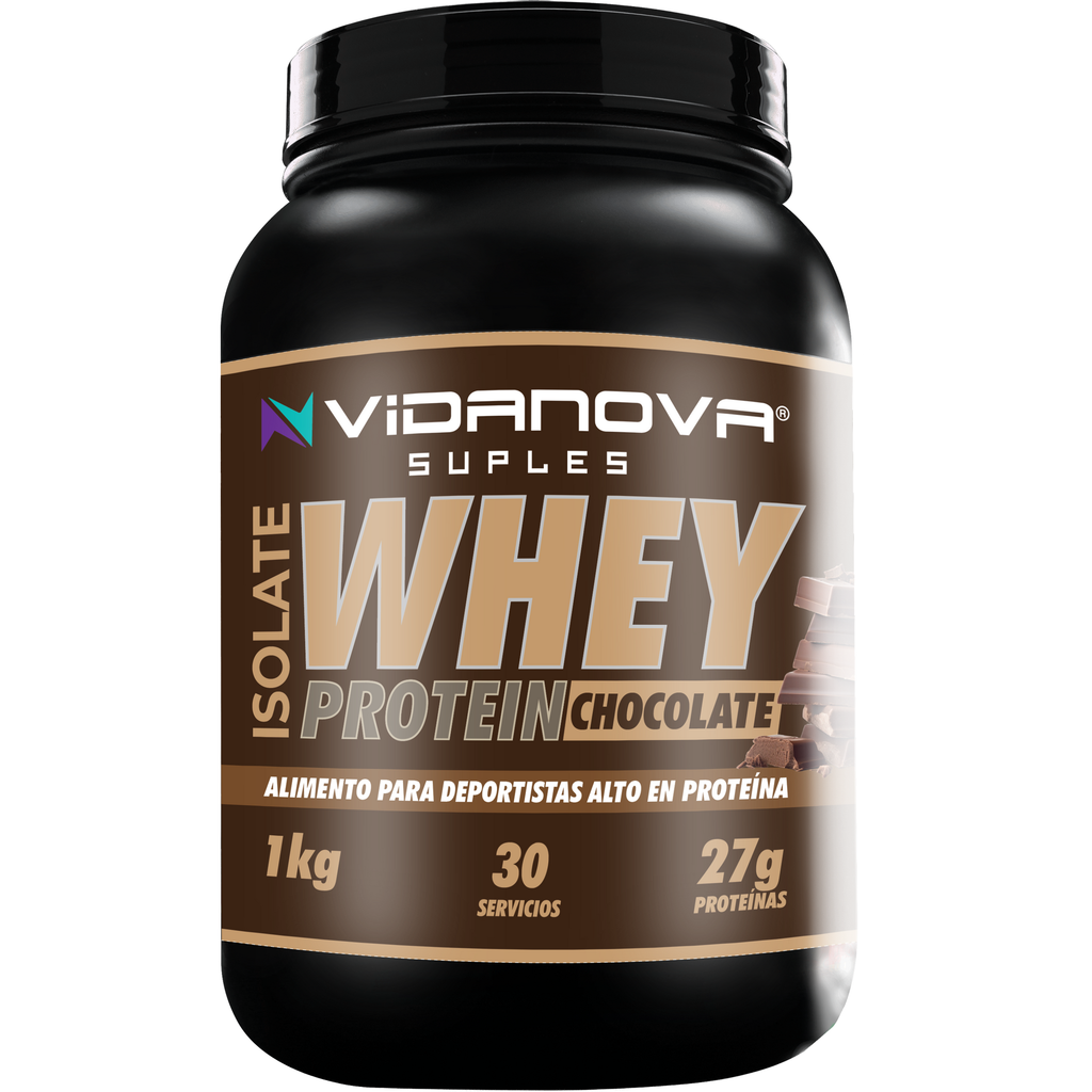 Proteína ISO Whey 1 kg Chocolate Vidanova