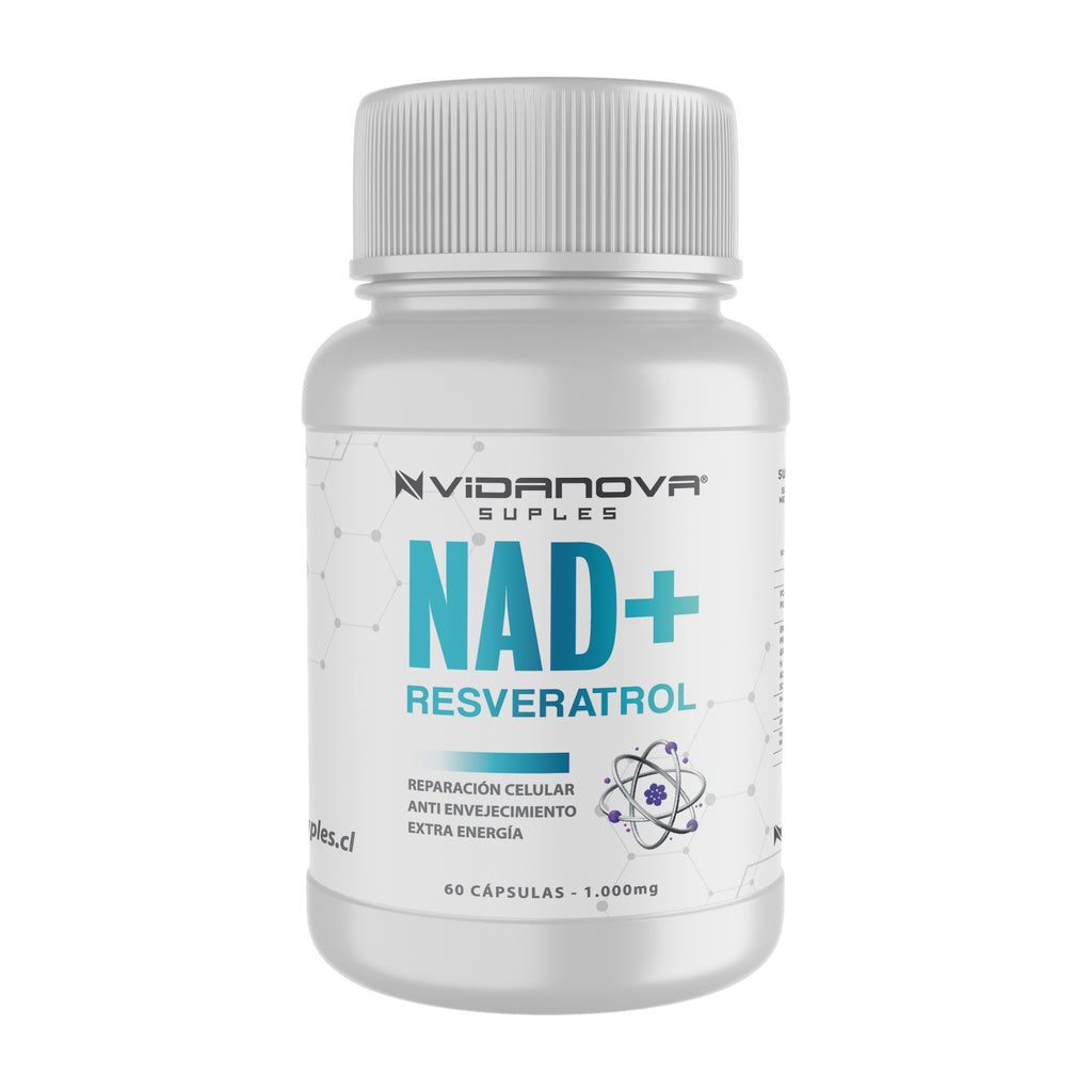 NAD+ Resveratrol 1000 mg – 60 Cápsulas